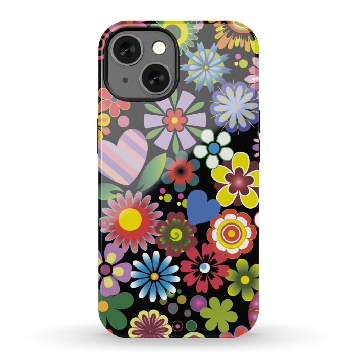 iPhone 13 StrongFit Floral mix 2 by ArtsCase