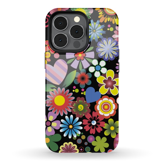iPhone 13 pro StrongFit Floral mix 2 by ArtsCase