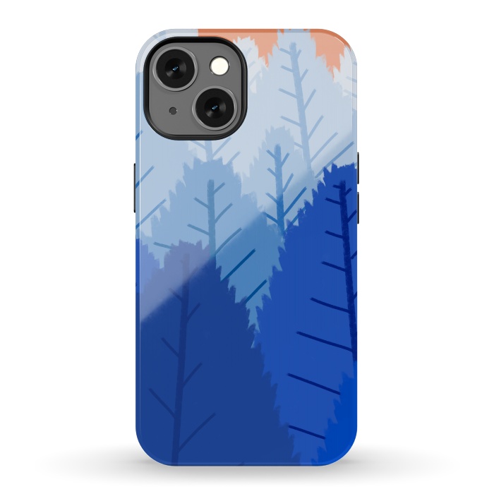 iPhone 13 StrongFit Deep blue forests  by Steve Wade (Swade)