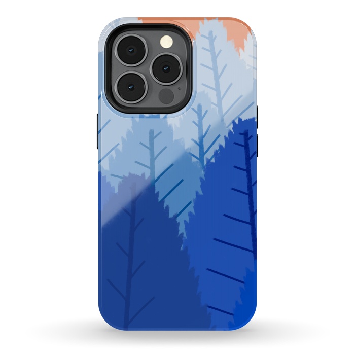 iPhone 13 pro StrongFit Deep blue forests  by Steve Wade (Swade)