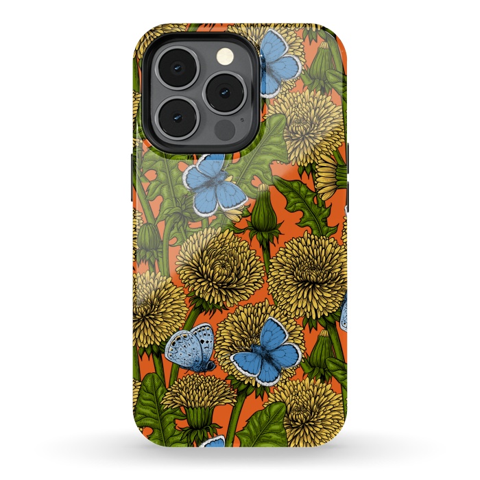 iPhone 13 pro StrongFit Dandelion medow 2 by Katerina Kirilova