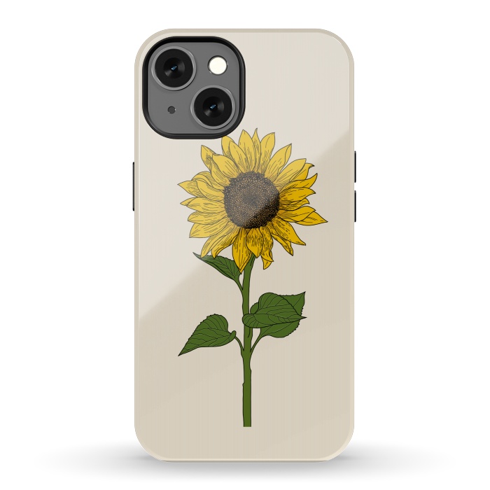 iPhone 13 StrongFit Sunflower by Jms