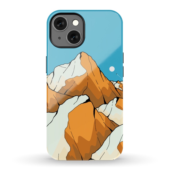 iPhone 13 StrongFit Gold vein peaks by Steve Wade (Swade)