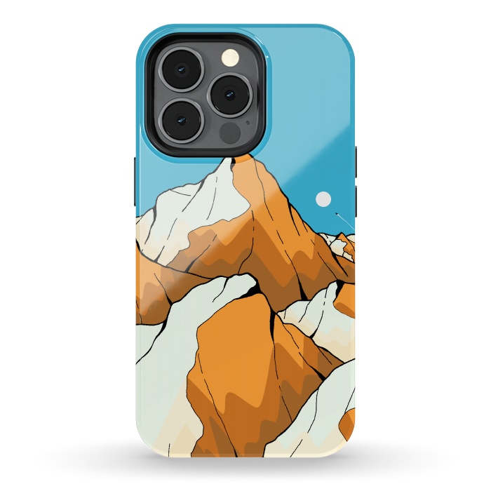 iPhone 13 pro StrongFit Gold vein peaks by Steve Wade (Swade)
