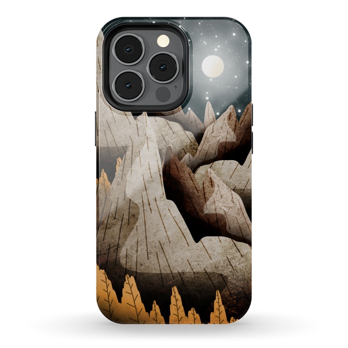 iPhone 13 pro StrongFit Mountainous mountain and peaks by Steve Wade (Swade)