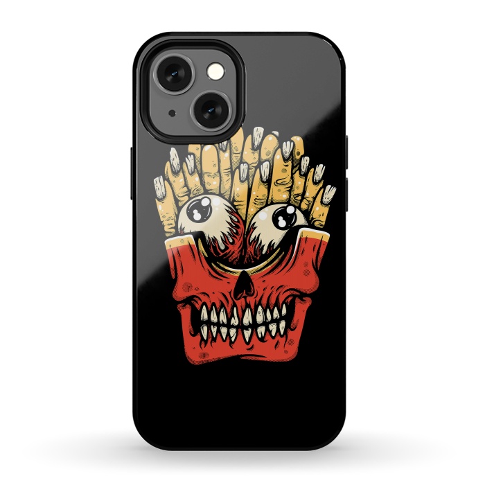 iPhone 13 mini StrongFit Zombie French Fries by Afif Quilimo