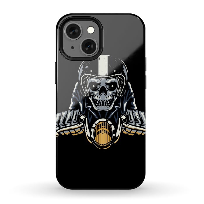 iPhone 13 mini StrongFit Death Biker by Afif Quilimo