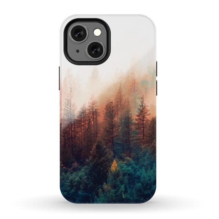 iPhone 13 mini StrongFit Forest View by Creativeaxle