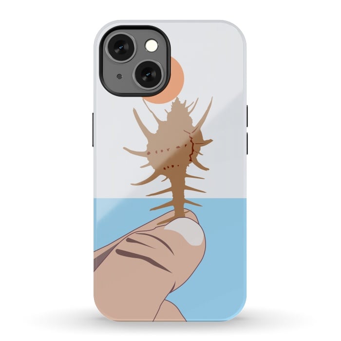 iPhone 13 StrongFit Sun On The Conch by Creativeaxle
