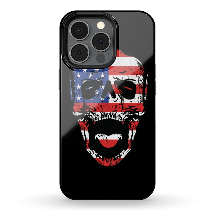 iPhone 13 pro StrongFit American Till Die by Afif Quilimo