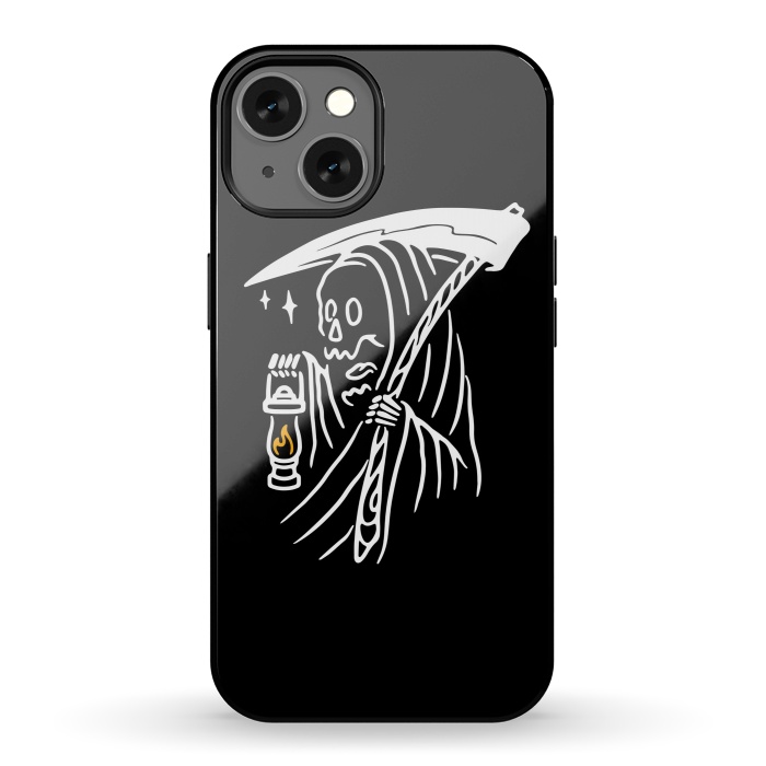 iPhone 13 StrongFit Grim Reaper and Lighting by Afif Quilimo