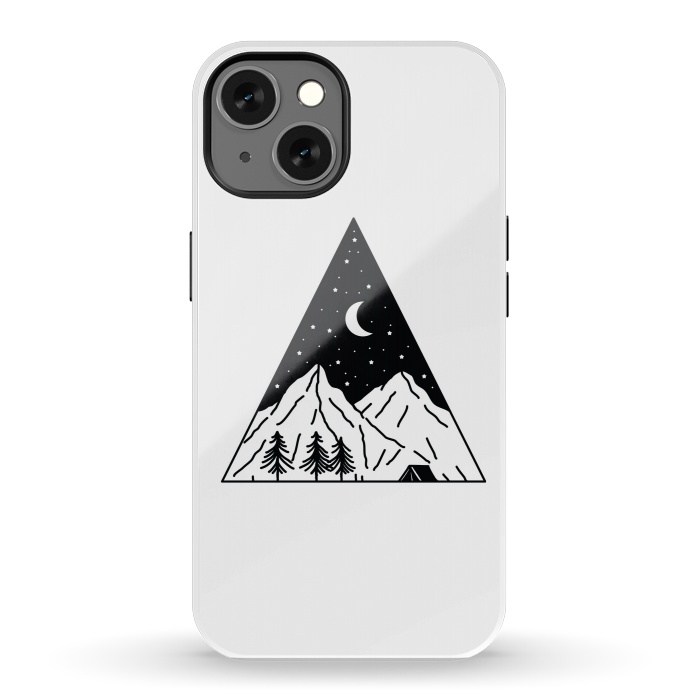 iPhone 13 StrongFit Night Camping Triangle by Afif Quilimo