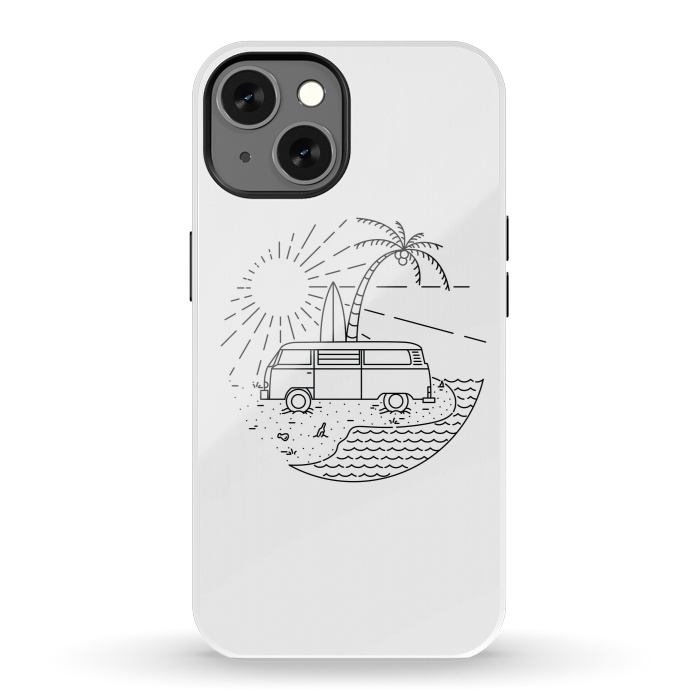iPhone 13 StrongFit Van and Beach by Afif Quilimo
