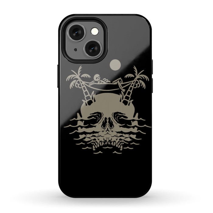 iPhone 13 mini StrongFit Skull Island 3 by Afif Quilimo