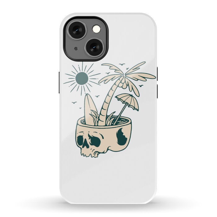 iPhone 13 StrongFit Skull Summer 1 by Afif Quilimo