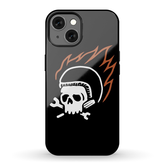 iPhone 13 StrongFit Biker Fire by Afif Quilimo
