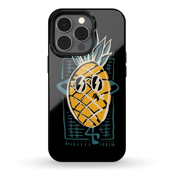 iPhone 13 pro StrongFit Pineapple Sunbathe 1 by Afif Quilimo