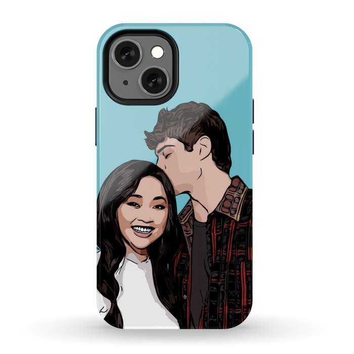 iPhone 13 mini StrongFit Lara jean and peter  by Jms
