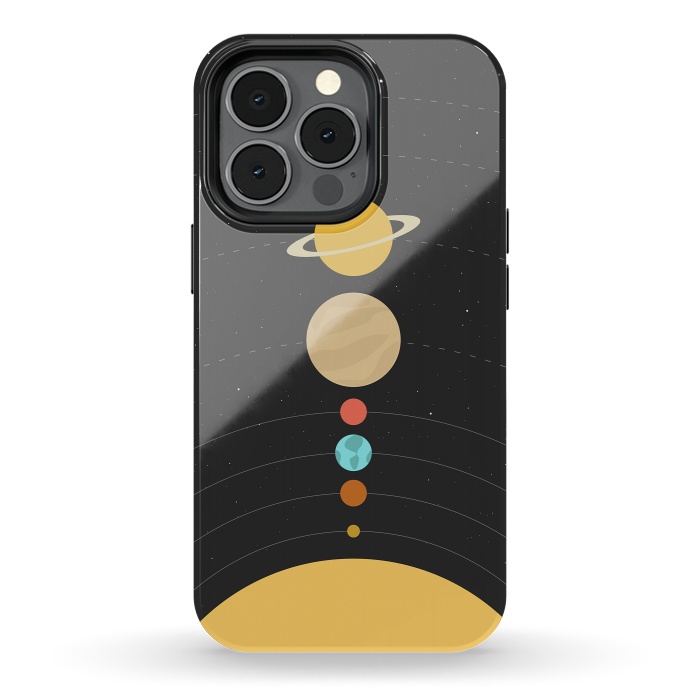 iPhone 13 pro StrongFit Solar System by ArtPrInk
