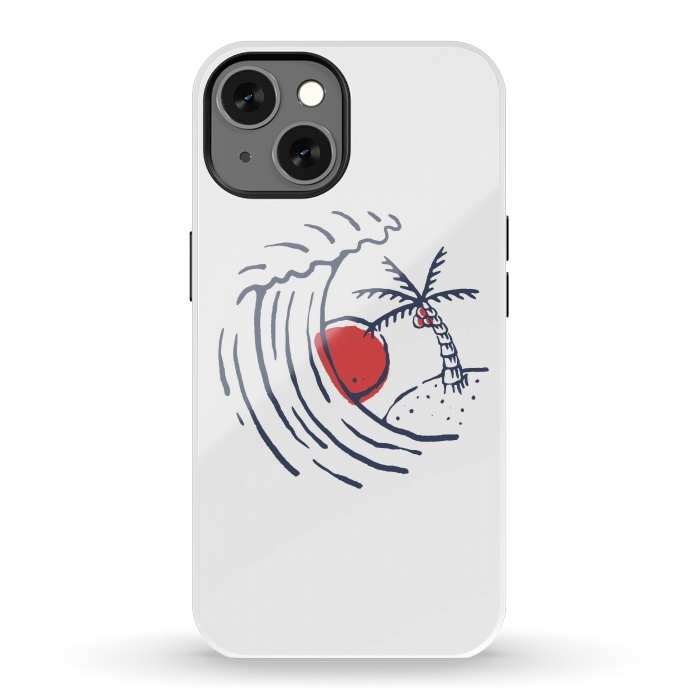 iPhone 13 StrongFit Great Wave 1 by Afif Quilimo