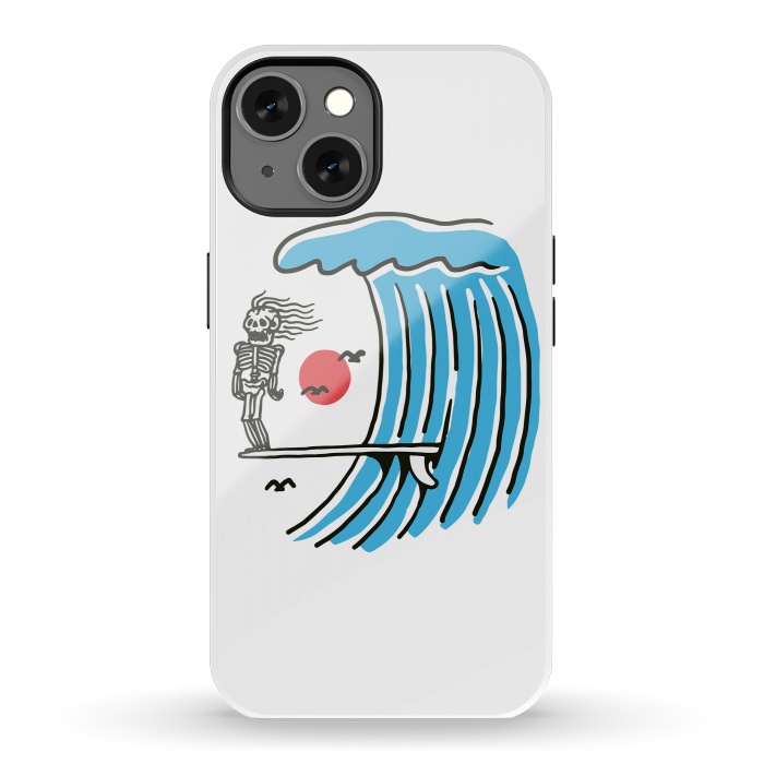 iPhone 13 StrongFit Funny Surf Nose by Afif Quilimo