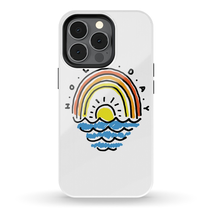 iPhone 13 pro StrongFit Holiday Beach by Afif Quilimo