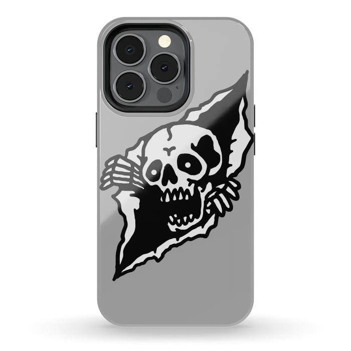 iPhone 13 pro StrongFit Skull Tearing up by Afif Quilimo