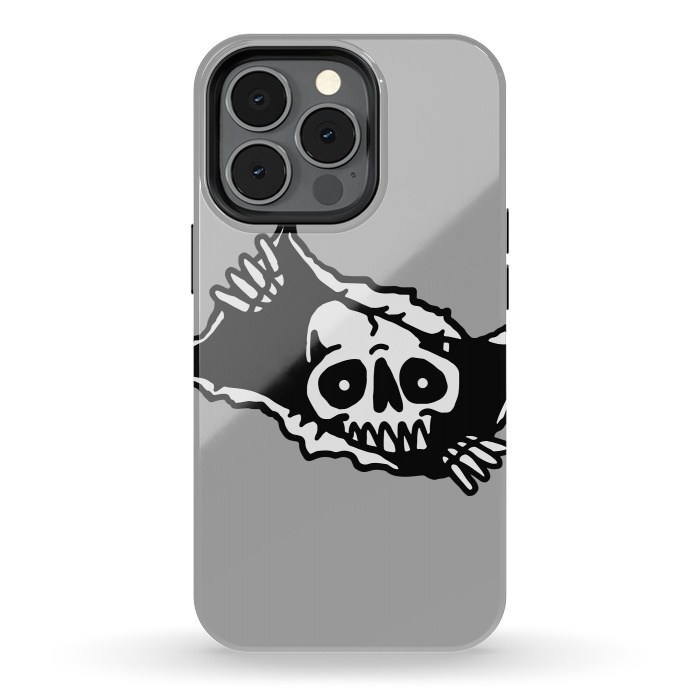 iPhone 13 pro StrongFit Skull Tearing up 3 by Afif Quilimo