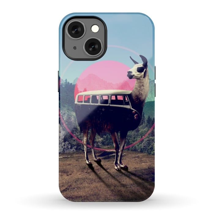 iPhone 13 StrongFit Llama Van by Ali Gulec