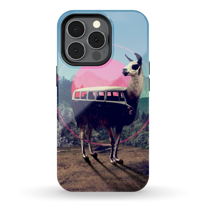 iPhone 13 pro StrongFit Llama Van by Ali Gulec