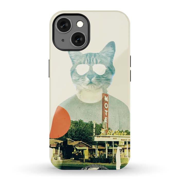 iPhone 13 StrongFit Cool Cat by Ali Gulec
