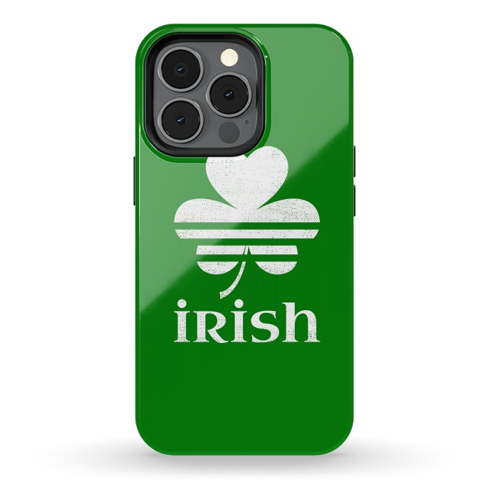 iPhone 13 pro StrongFit Irish by Mitxel Gonzalez