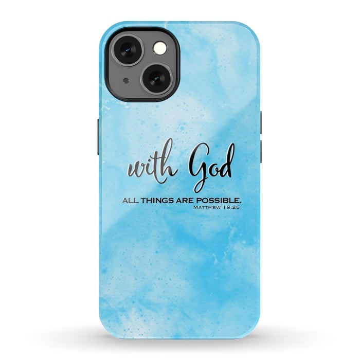 iPhone 13 StrongFit With God by Jms