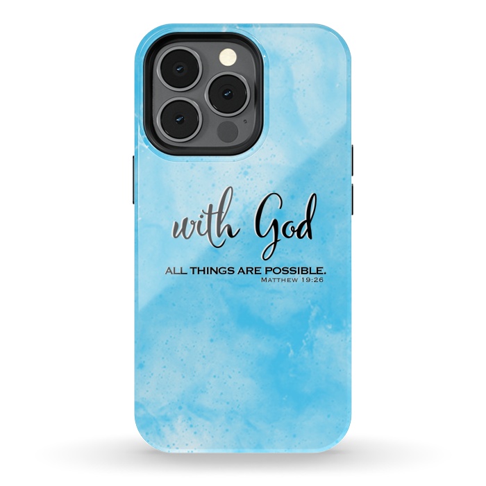 iPhone 13 pro StrongFit With God by Jms