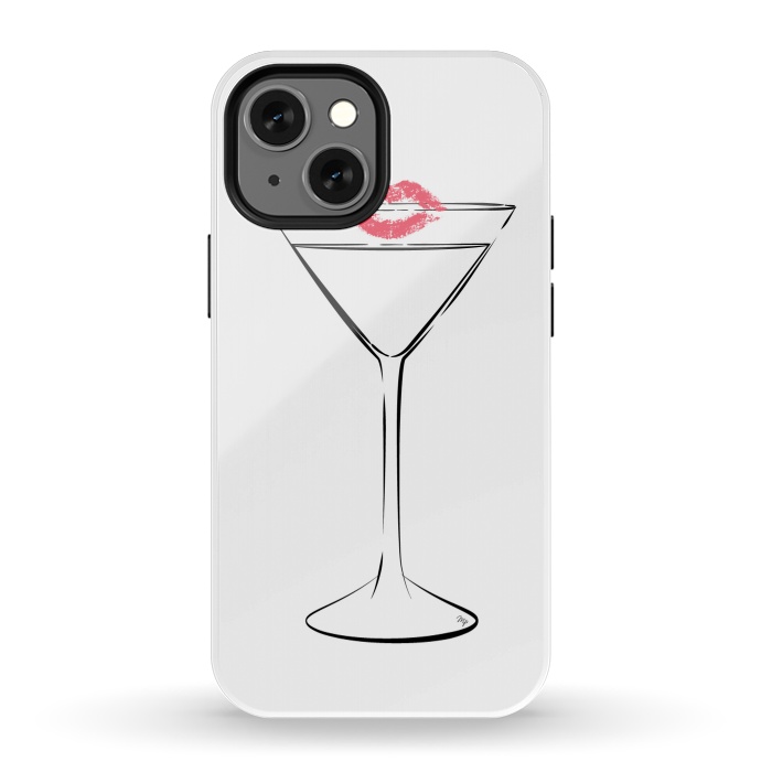 iPhone 13 mini StrongFit Martini Kiss by Martina