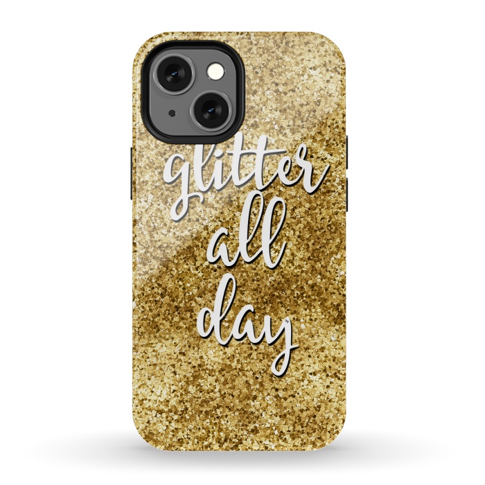 iPhone 13 mini StrongFit Glitter all Day by Martina
