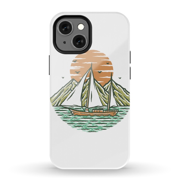 iPhone 13 mini StrongFit Ship by Afif Quilimo