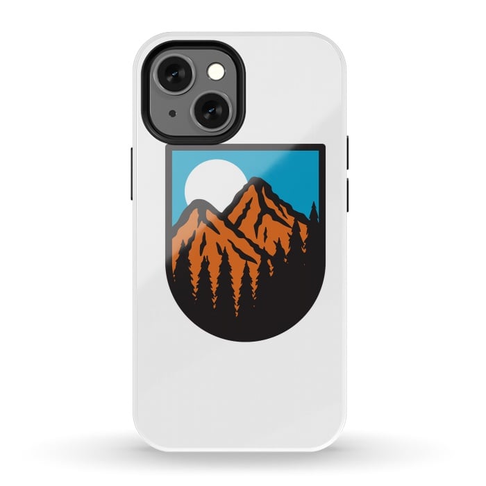 iPhone 13 mini StrongFit Mountain 1 by Afif Quilimo