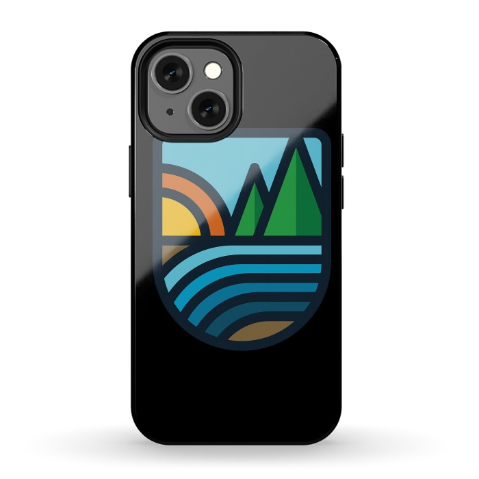 iPhone 13 mini StrongFit River Bold by Afif Quilimo