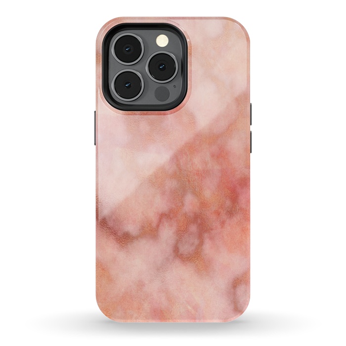 iPhone 13 pro StrongFit Elegant rose gold marble by Martina