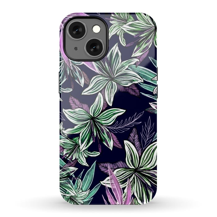 iPhone 13 StrongFit Floral Lilly  by Rose Halsey