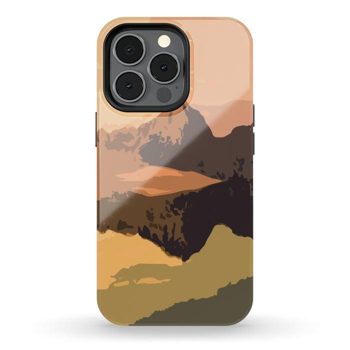 iPhone 13 pro StrongFit Mountain Journey by Creativeaxle