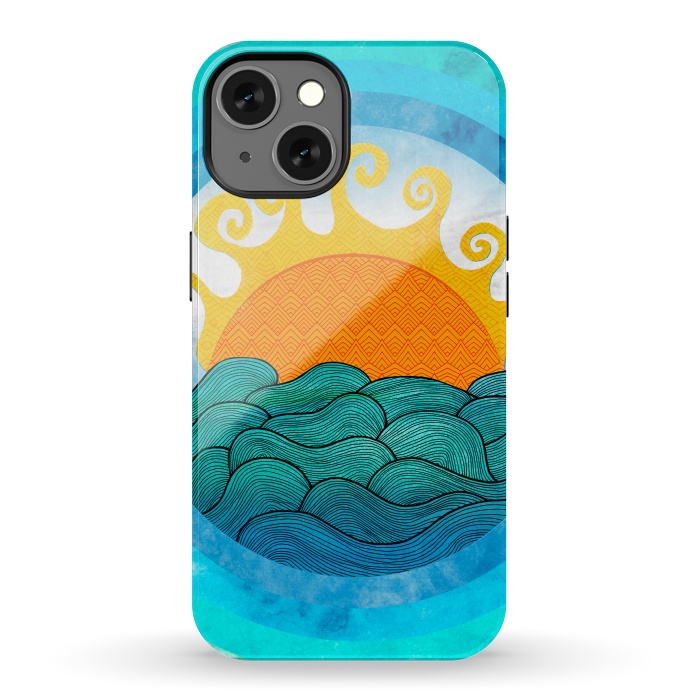 iPhone 13 StrongFit A Happy Day II by Pom Graphic Design
