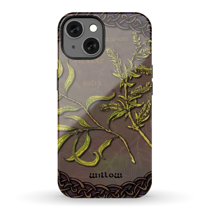 iPhone 13 StrongFit Celtic Willow by Lotti Brown