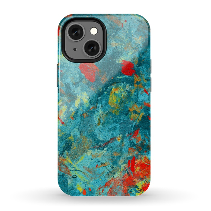 iPhone 13 mini StrongFit River flowers by Steve Wade (Swade)