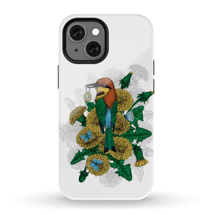iPhone 13 mini StrongFit The bee eater with the golden pendant by Katerina Kirilova