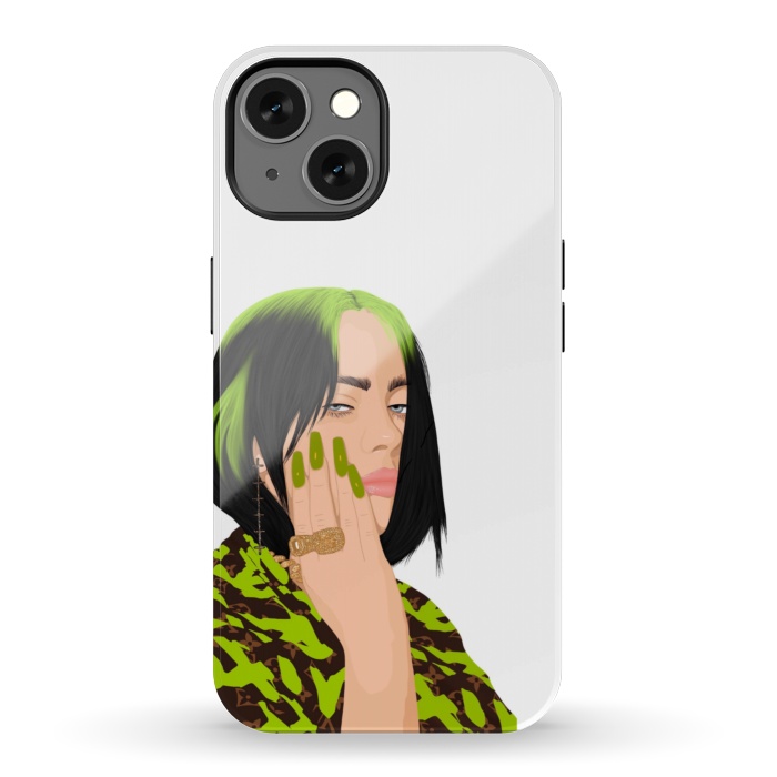 iPhone 13 StrongFit Billie eilish green by Jms