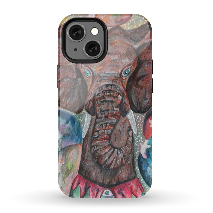 iPhone 13 mini StrongFit Elefante by AlienArte 