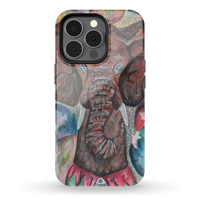 iPhone 13 pro StrongFit Elefante by AlienArte 