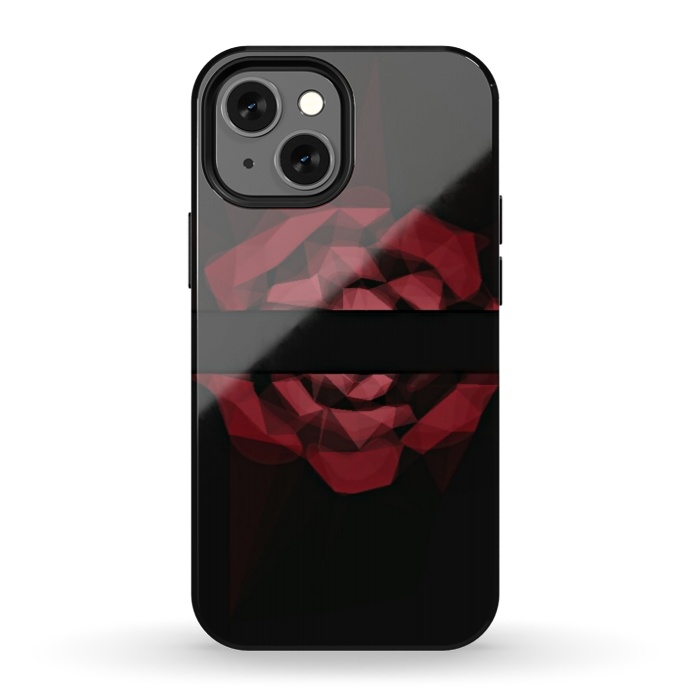 iPhone 13 mini StrongFit Red rose by CAS